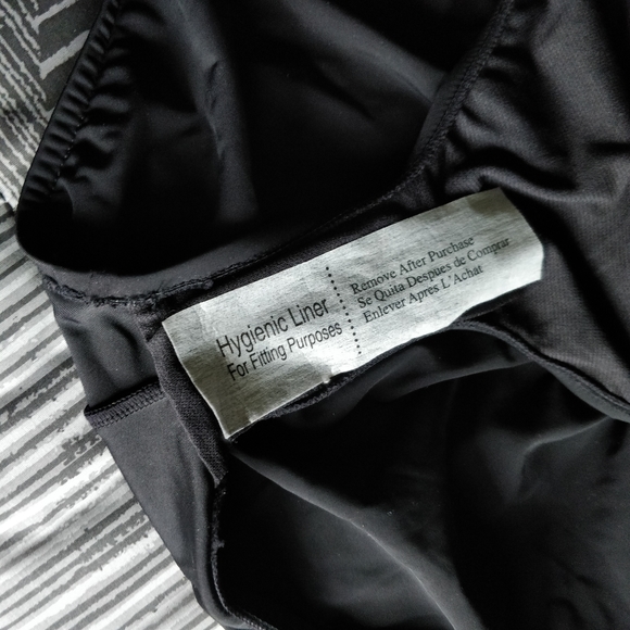 Aqua Green Multicolored Halter One Piece sz XL - Picture 6 of 8